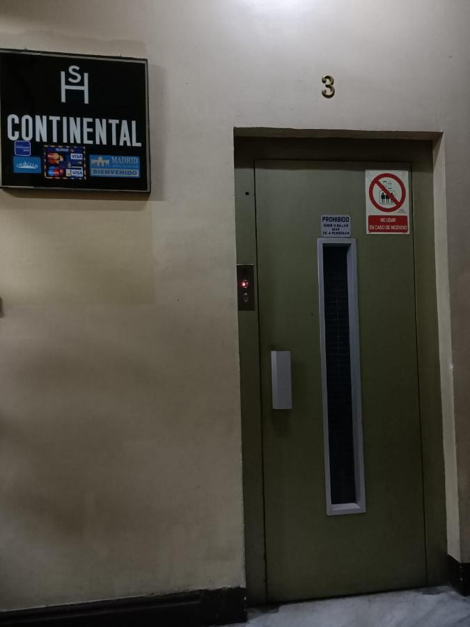 Hostal Continental Madrid Dış mekan fotoğraf